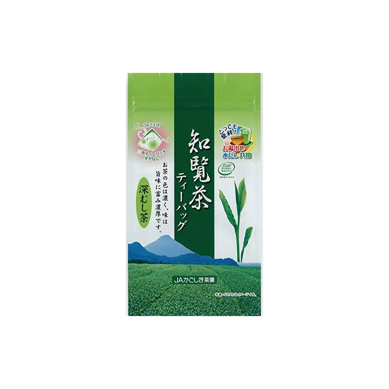 JA Kagoshima Tea Industry Chiran Deep Mushi Tea Bag, 2.1