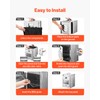 VEVOR Foldable Camping Oven, Stainless Steel Portable Camping Stove, with