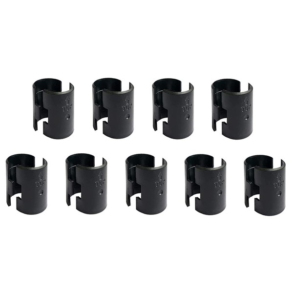 WAFJAMF 18 Pack Wire Shelving Shelf Lock Clips for 1"