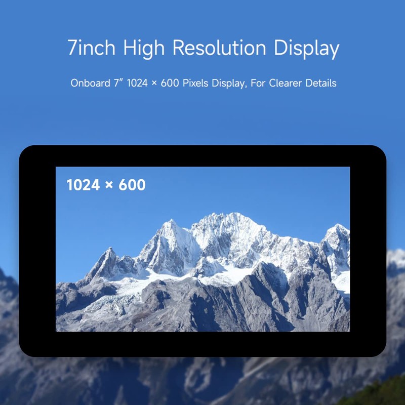 Waveshare 7 Inch Touchscreen Kit for Raspberry Pi Zero Series