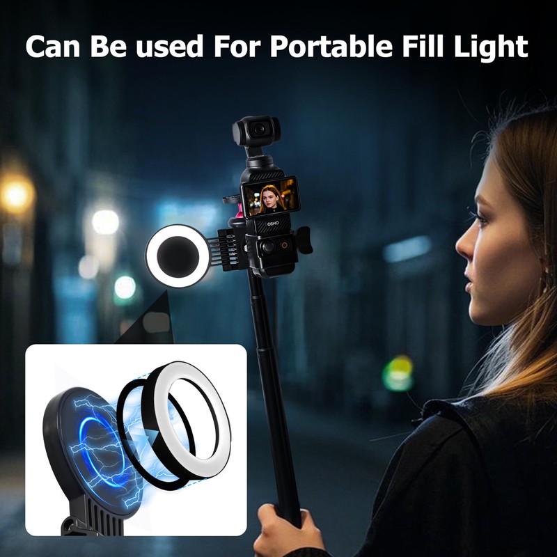 Tomat Osmo Pocket 3 Magnetic Mount Stand for DJI Pocket