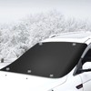 Magnetic Car Windshield Cover for Sun, Snow & Frost Protection