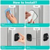 2 Pack Heavy Duty Combination Fridge Lock - Child/Baby Proofing