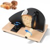 Manual Bread Slicer for Homemade Sourdough Bread, Adjustable Thickness Hand