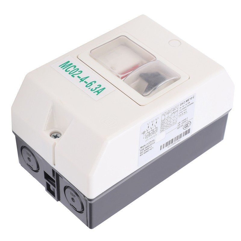 Motor Protection Switch ABS Waterproof IP55 Load Conversion Circuit Breaker