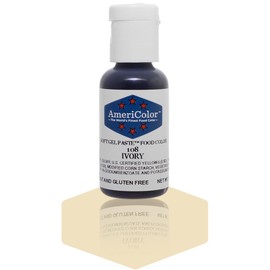 Americolor Soft Gel Paste Food Color, .75-Ounce, Ivory