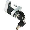 Trimax Hitch Coupler Lock Steam-Chrome Plated Trailer [Anti-Theft]
