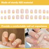 EIROVYA 24 x Lemon Style False Nail Stickers