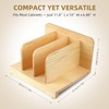 Racgrul Tray Dividers for Kitchen Cabinets, Cabinet Dividers with Sloped