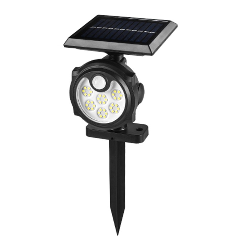 36LEDs Solar Powered Wall Lights with Ground Stake Human Induction