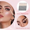 8 Pcs Professional Small Pencil Eyeshadow Brush, Eyeliner Smudge Brush