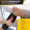 CAMBIVO Calf Compression Sleeve Men and Women, Footless Compression Socks