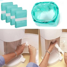 Adult Diaper Liner Refills, Compatible with Janibell Akord 280 Slim Model Pail, Odor-Seal Technology, Adult Diaper System, A Single Liner Pack Will Last Holds Up to 500 Diapers/Briefs, 4-Pack