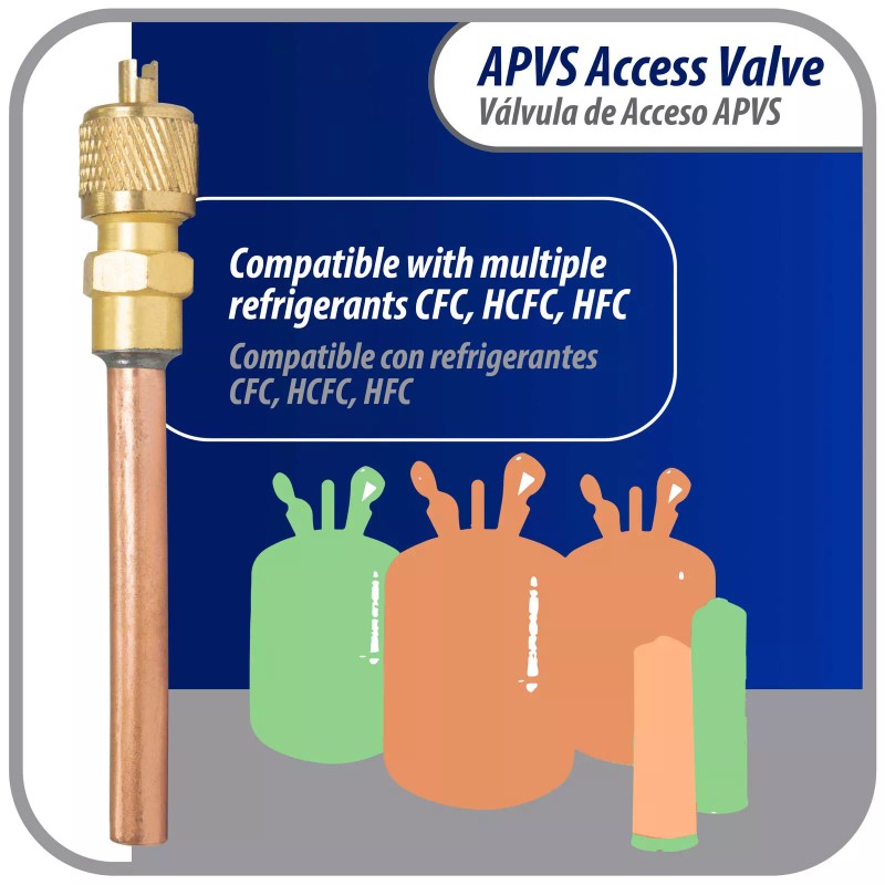 Appli Parts APVS-14142 1/4 in SAE Access Schrader Valve x