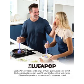 Premium Heat Resistant Masher and Smasher for Hamburger, Ground Turkey and More, Nylon Tool and Meat Fork, Mix Chopper