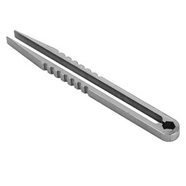 Drfeify Pinzas Portátiles Mini, Titanio Ligero y Fuerte, Pinzas, Hogar, Camping, Compacto y Resistente, para Profesionales y Aventureros