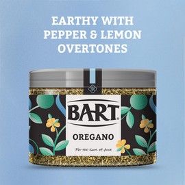 BART Oregano Large Jar - 70g - Intense Aroma & Flavour, Ideal for Greek Cooking, Italian Pizza & Pasta Sauce - Spice Rack Essentials