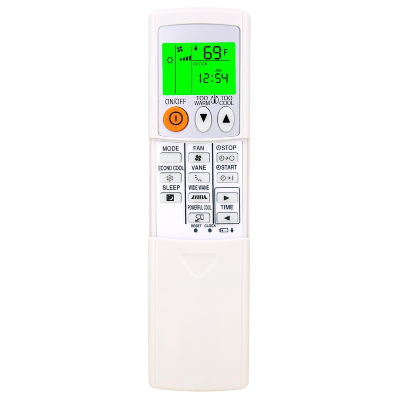 Replacement Mitsubishi Electric Mr Slim Air Conditioner Remote Control for
