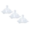 3Pcs Teat Shields 2 Layer Protective Cover for Breastfeeding Nursing