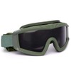 Outdoor Sports Military Airsoft Tactical Goggles with 3 Interchangable Lens