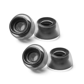 AZLA SednaEarfit Crystal for AirPods Pro [2 Pairs Small] Premium German LSR Material High Grade Eartips Designed for AirPods Pro with Separable Eartips