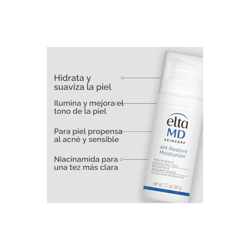 Elta MD Crema Hidratante Restauradora Am Restore Moisturizer 48g