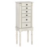 Powell Darcy Off White Jewelry Armoire