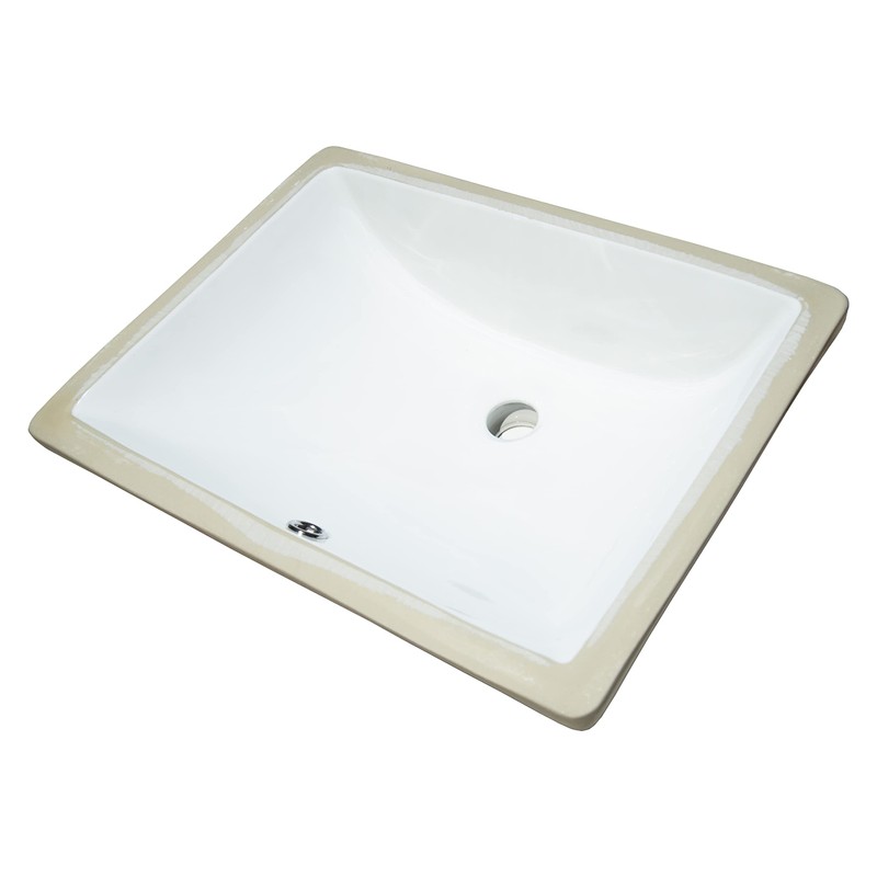 MSI 18 inch x 13 inch Rectangle Porcelain Ceramic Undermount