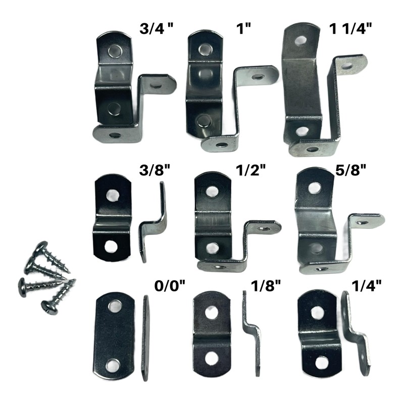 Canvas Clips for Picture Framing Screws Included 15 per Pack