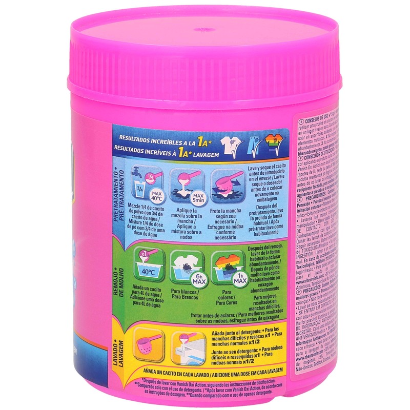 Vanish Oxi Action Stain Remover Powder (500 g) 17.6 oz