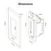 GHome Smart 3 Way Dimmer Smart Switch Can Work Separately