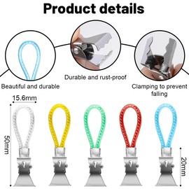 Pack of 30 Tea Towel Holders, Hangers, Napkin Holders, Hooks for Tea Towels, Tea Towel Clips, Clips for Attaching Tea Towels, Tea Towel Holder
