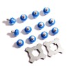 STUDIAMONDS TPU Football Studs-12X Replacement Football Cleats with 2X Studs