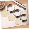 HOLIDYOYO 1 Set Dumpling Cover Maker Circle Stencil Dumpling Stamp