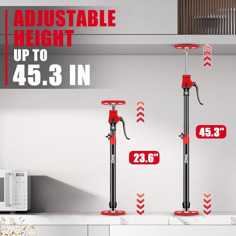 XINQIAO Cabinet Jacks for Installing Cabinets, Heavy Duty Third Hand