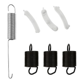 Washing Machine Replacement Kit For Whirlpool - 3 Suspension Springs WP63907, 3 Tub Wear Pads 285744 & 1 Counterweight W10250667 – Premium Quality for Durable Performance