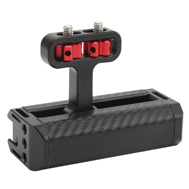 Camera Side Handle Handgrip Aluminum Alloy with 1/4in Screws For