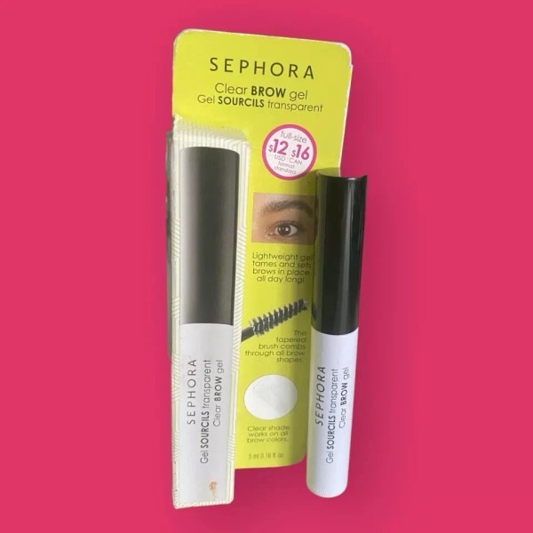 Sephora Clear Brow Gel .16 fl oz