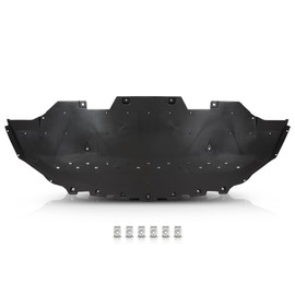 CNNELL Front Engine Splash Shield Compatible with Ford 2018-2022 Mustang EcoBoost/EcoBoost Premium Fit/Ford 2018-2022 Mustang GT/GT Premium JR3Z17626A, FO1228164