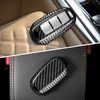 T-carbon Key Fob Cover with Keychain fits Infiniti QX60 2023;Real