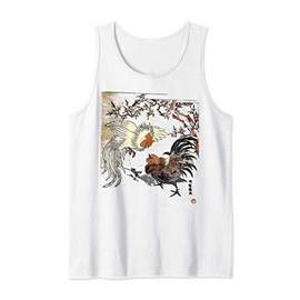 Game Fowl Fighting Roosters Cockfighting vintage Tank Top
