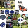 4 PCS Lawn Mower Blade Sharpener with 1 Pcs Balancer,