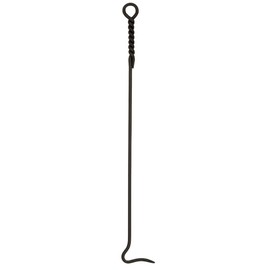Minuteman International WRL-02P Rope Design Poker, Extra Long Single Fireplace Tool, Extra Long 36-in