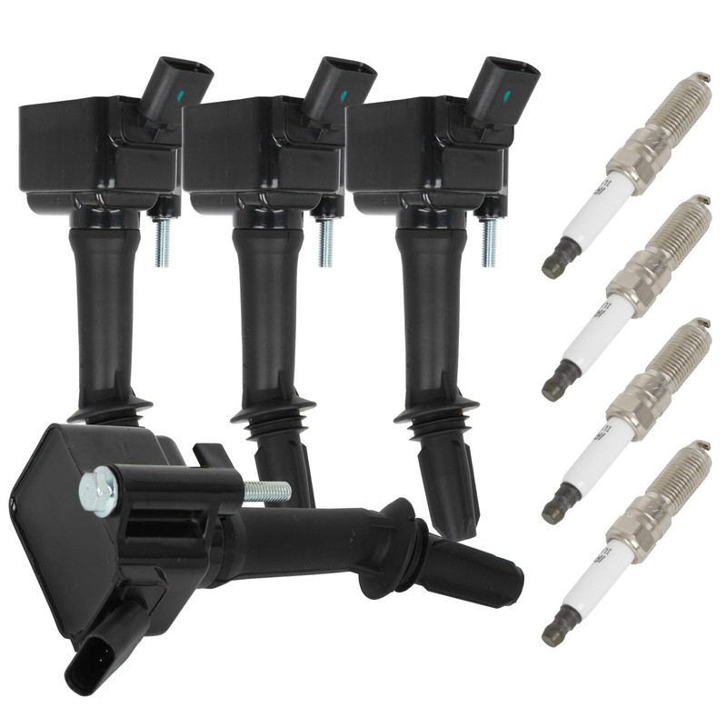 ECCPP UF802 4 ignition coils wilth 4 iridium Spark Plugs
