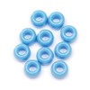 Pony Beads 6mmX9mm 720/Pkg, Opaque Light Blue