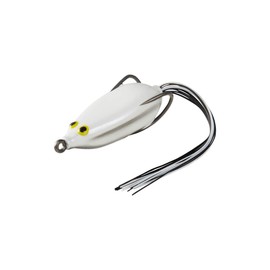 Daiwa 07433501 Steese Snappy Frog, White, Black, 1.9 inches (48 mm), 0.3 oz (9 g)