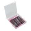 84 Clusters 14mm False Eyelashes D Curly Dense Hair DIY