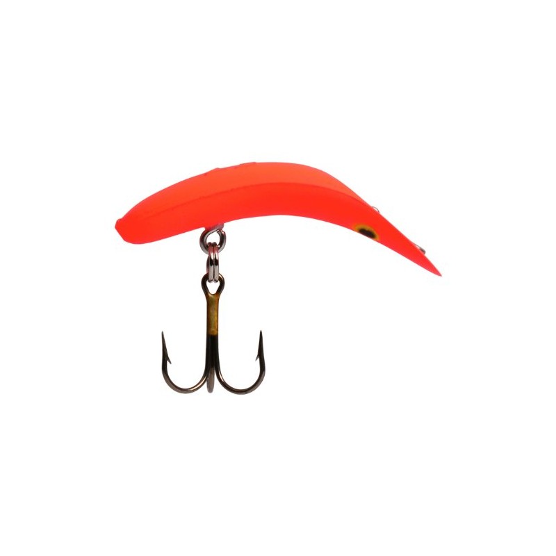 Yakima Bait Flatfish F-7 High Action Plug, 2 1/4-Inch, Fluorescent