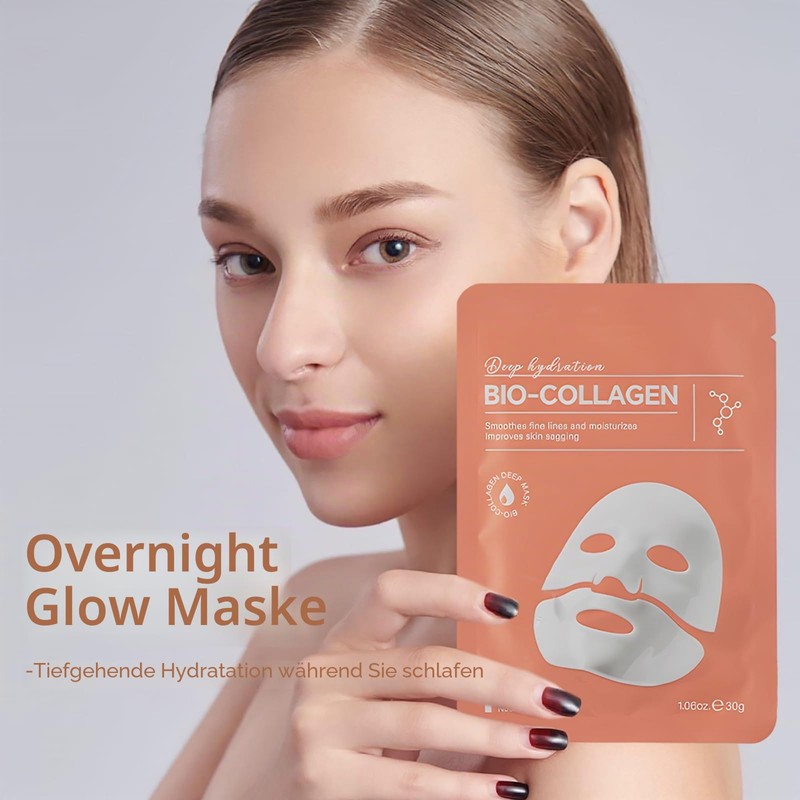 Collagen Mask Overnight Organic Collagen Real Deep Mask Pack of