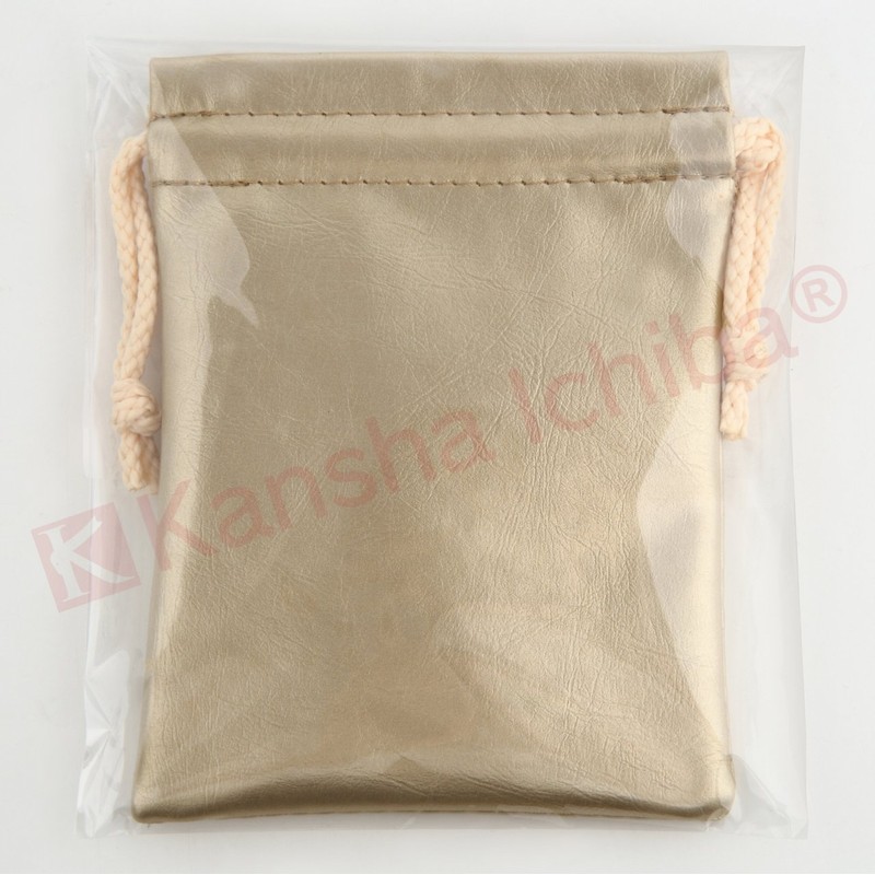 Kansha Ichiba Genuine Gold Feather Pipe Necklace